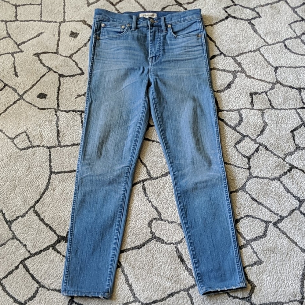 Madewell 10" High Rise Skinny 27